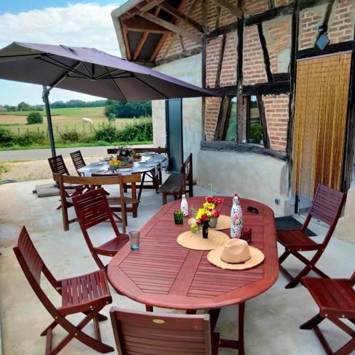 La Grange A Outeaux Bed and Breakfast Montpont-en-Bresse Buitenkant foto